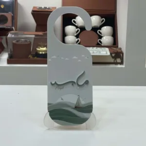 تعليقة مقبض الباب أكريلك